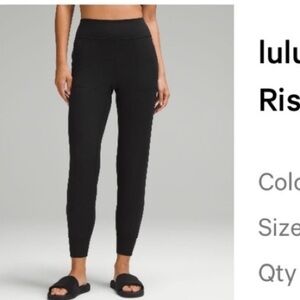 LULULEMON Align jogger size 10